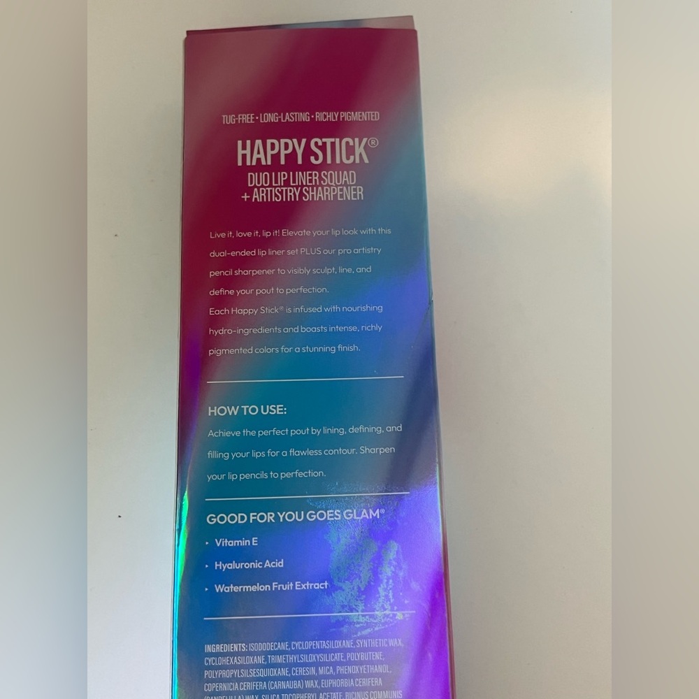 Formula Z Cosmetics Happy Stick Duo Lip Liner+Sharpener +3Lipsticks Color Instit - Picture 8 of 15